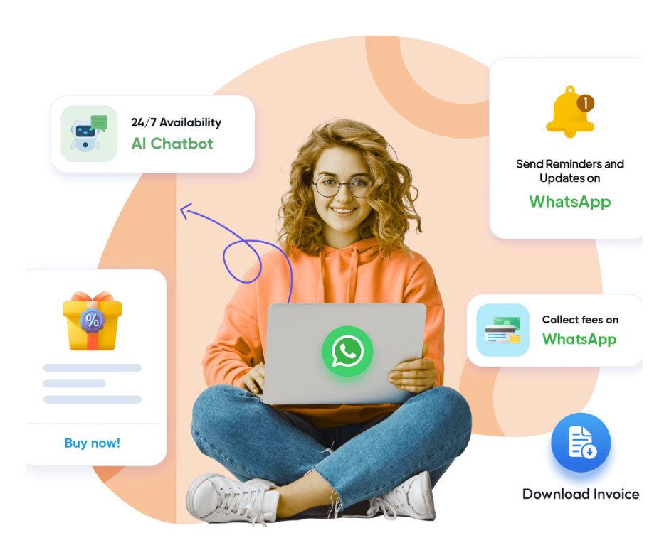 WhatsApp Business API — AI chatbot, reminders, payments and promotions all on WhatsApp
